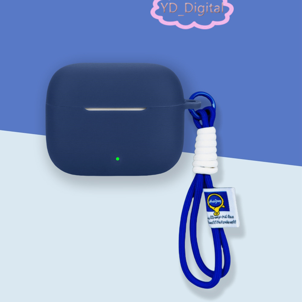 Ốp Lưng Cho Oppo Enco Buds 3 pro Silicone Bảo Vệ Air4i Nylon Dây Bảo Vệ Vỏ Mềm Chống Bụi Tay Dây Đeo Phụ Kiện