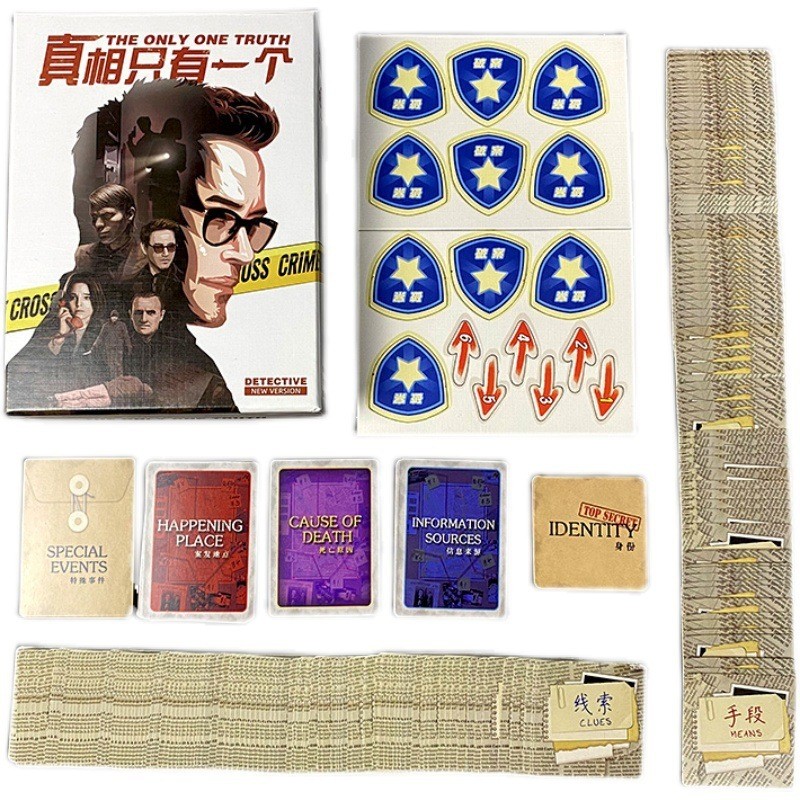 [Luật Việt] Boardgame Deception: Murder in Hong Kong  Trò chơi phá án bản Trung Tigar