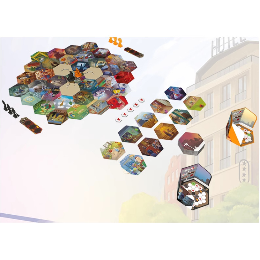 Boardgame Shadow Amsterdam trò chơi chính hãng phong cách phá án Tigar