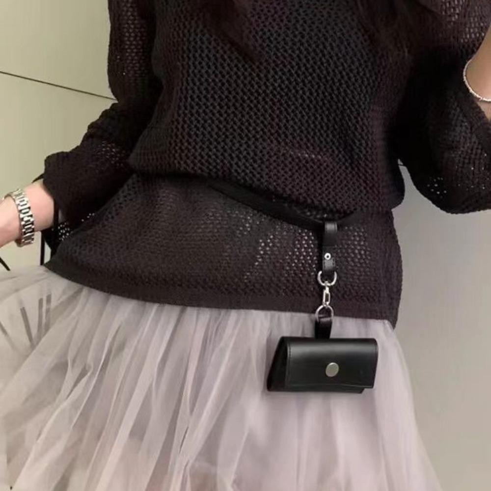 HOBBYIN Túi thắt lưng HOBBYIN, Túi xách Mini Ví thắt lưng da, Túi đeo chéo có thể điều chỉnh có thể tháo rời dành cho nữ
