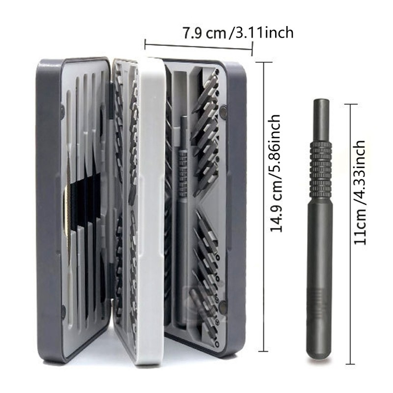 Bộ dụng cụ tuốc nơ vít từ tính KIKIN 66 để bảo trì kính mắt và thiết bị