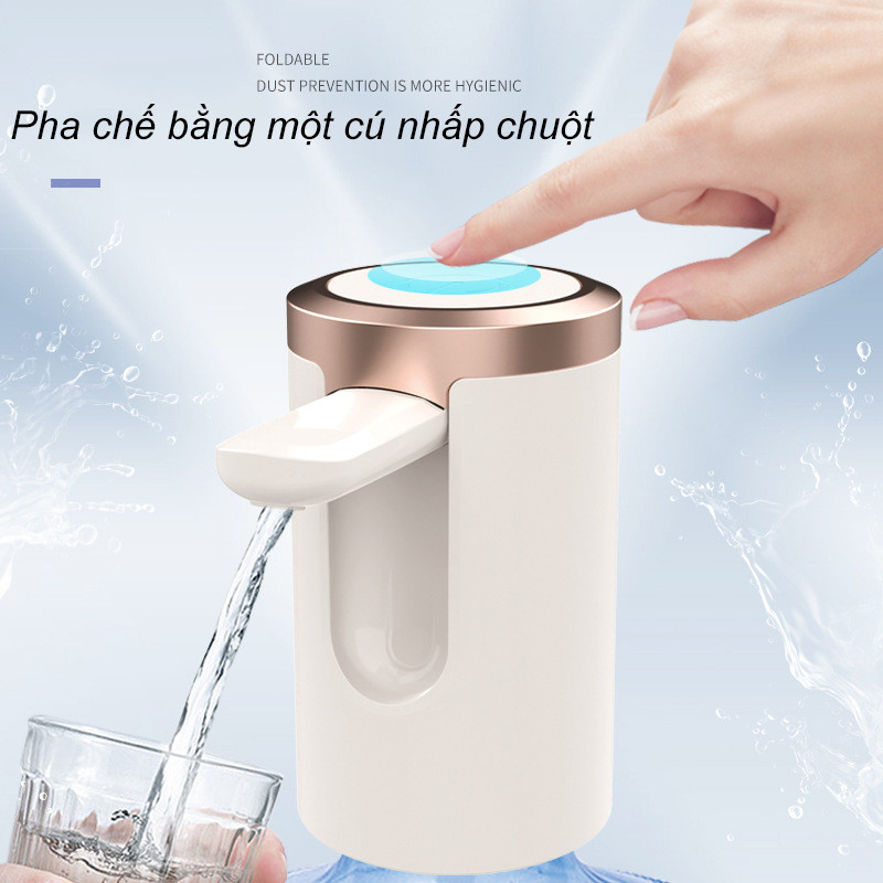 Máy bơm nước đóng chai Áp suất điện Nước khoáng Xô nước Máy phân phối nước tự động,Sạc usb