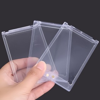 1 / 3 / 5 Chiếc Hộp Đựng Thẻ Nam Châm Mạnh - Hộp Trưng Bày Thẻ Vuông - Dụng Cụ Bảo Vệ Ảnh - Dành Cho Game, Anime, Thẻ Ngôi Sao - Tay Thẻ Bảo Vệ Trong Suốt