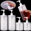 Hộp Đựng Chai Bơm 500 / 1000ML - Chai Bảo Quản PET Có Thể Đổ Lại - Chai Đóng Chai Nhấn - Chai Tắm Trong Miệng Rộng - Cho Dầu Gội Dầu Xả Lotion