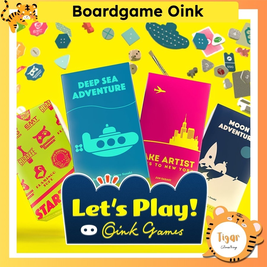 Boardgame Oink Tổng Hợp các game Oink Partygame Trò chơi nhóm Tigar