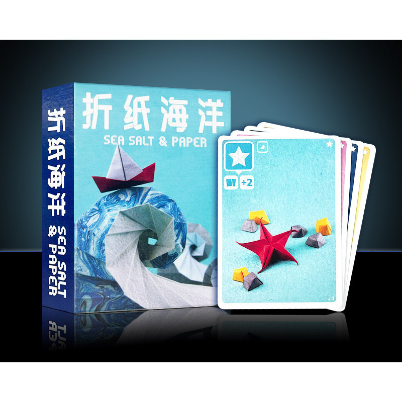 [Luật Việt] Boardgame Sea Salt & Paper Top Card Boardgame Tigar