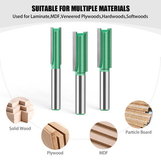 1 Máy Tính 8 Mm Shank 3 25 Mm Lưỡi Đôi Thẳng Router Bit Khe Cắt Thép Vonfram Cắt Máy Cắt Gỗ Dụng Cụ phù hợp dùng trong gia đình xưởng sửa chữa và mang theo tiện lợi dễ thao tác bền chắc gọn nhẹ cho công việc hằng ngày
