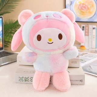 23 cm đầy màu sắc hello kitty đồ chơi kawaii sang trọng mềm động vật sang trọng búp bê