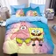 ST2 SpongeBob SquarePants Phù Hợp Với Bộ Chăn Ga Gối Chăn Ga Gối Nhà Phòng Ngủ Ký Túc Xá 3IN1 TS2