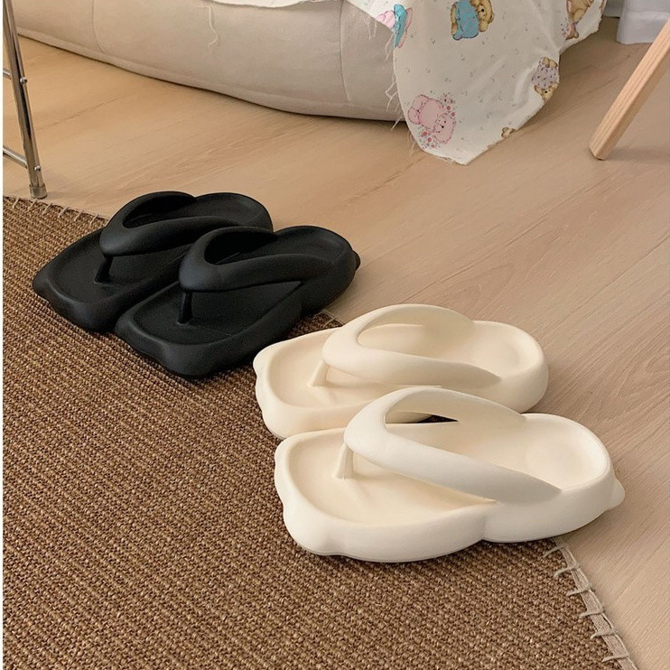 Xixitiao Dép Sandal Thời Trang Mùa Hè Phong Cách Mới EVA Mềm Đế Dày Đế Dày Sinh Viên Mặc Ngoài Giày Đi Biển