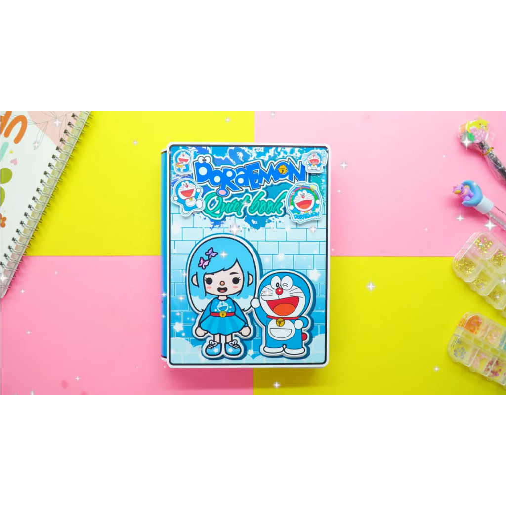 ĐỒ CHƠI NGÔI NHÀ BÚP BÊ GIẤY CẮT THỦ CÔNG DIY - Ngôi nhà của bé  Doraemon House In Quiet