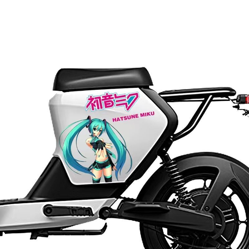 Hai Chiều Ca Sĩ Cá Tính Kế Hoạch Trò Chơi Xe Điện miku Đau Xe Miếng Dán Nhãn Dán Hatsune miku Anime
