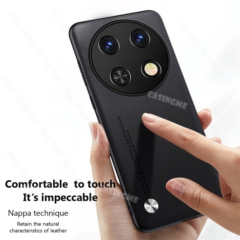 Ốp điện thoại da trơn sang trọng Huawei Nova 14i 2025 cho Huawei Nova 14i Nova14i Nova14 14 i Pro 4G 5G 2025 Ốp điện thoại chống sốc PC cứng mờ