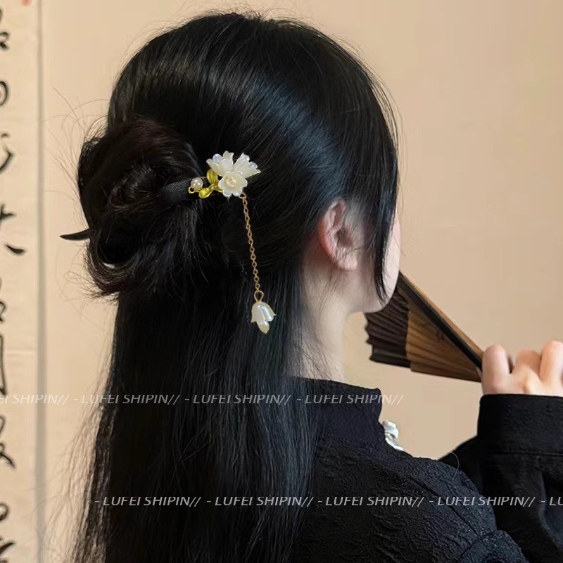 Kẹp Tóc Cổ Phong Cách Trung Hoa Mới Hanfu Phù Hợp Với Nữ Kẹp Tóc Kẹp Tóc Mũ Đội Đầu