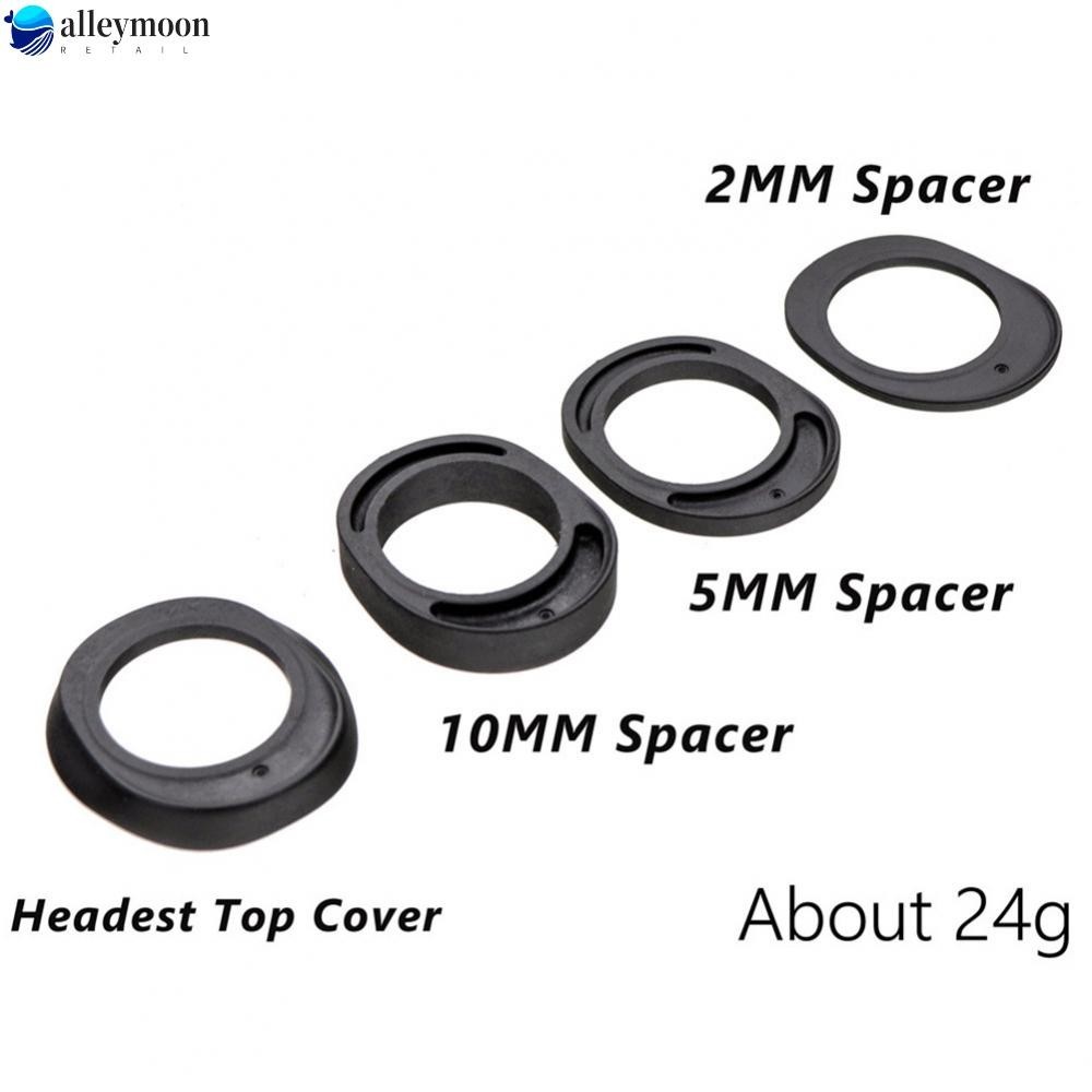 Vòng Đệm Cổ Xe Đạp Bằng Nhựa Màu Đen Kích Thước 1-1 / 8