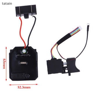 Tatain 1 Bảng Điều Khiển + 1Pc 18V 21V Cho Dayi 2106 Cờ Lê Điện Không Chổi Than Bo Mạch Chủ Phụ Kiện Tốc Độ Bảng Điều Khiển Không Chổi Than VN