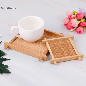 Gcdhome cốc thảm trà phụ kiện bàn placemats đế lót ly nhà bếp trang trí HOT