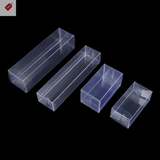 Alik 1 / 10 Cái Nhựa Trong Suốt Hộp PVC Để Trưng Bày Bảo Quản Quà Tặng Bao Bì VN