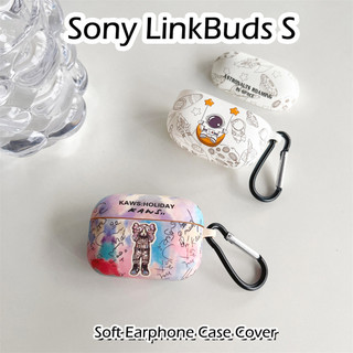 [imamura] Dành cho Ốp lưng Sony LinkBuds S Họa tiết hoạt hình mát mẻ Vỏ tai nghe silicon mềm TPU