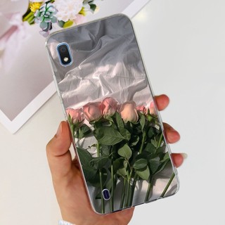 Ốp Lưng Samsung Galaxy A10 Ốp Lưng Chống Sốc Hoa Bướm Thời Trang Mới Cho Samsung A10 A 10 SM-A105F SM-A105M Ốp Lưng