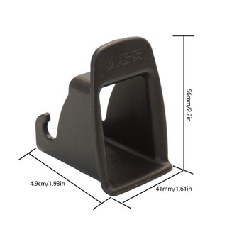 Comereally 2 Chiếc BabyCar Ghế An Toàn Cho ISOFIX Hướng Dẫn Cố Định Rãnh Trẻ Em Trẻ Em Dây An Toàn Khóa Tự Động Đệm Màu Đen