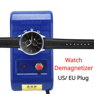 Us / EU Plug Watch Demagnetizer Đồng hồ thạch anh cơ khí Demagnetize Time Correct Watch Repair Tool cho thợ đồng hồ chuyên nghiệp US EU Plug 110V 220V