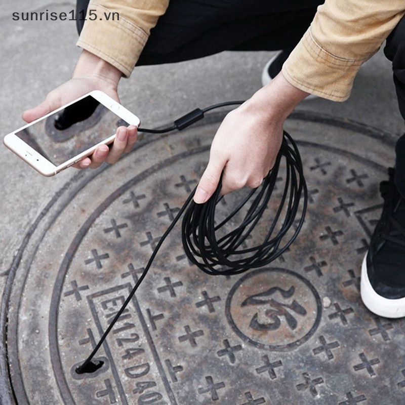 Lmh 3 trong 1 USB Type-C Kiểm tra nội soi Borescope 5.5 / 7 / 8mm Ống kính HD Camera IP68.