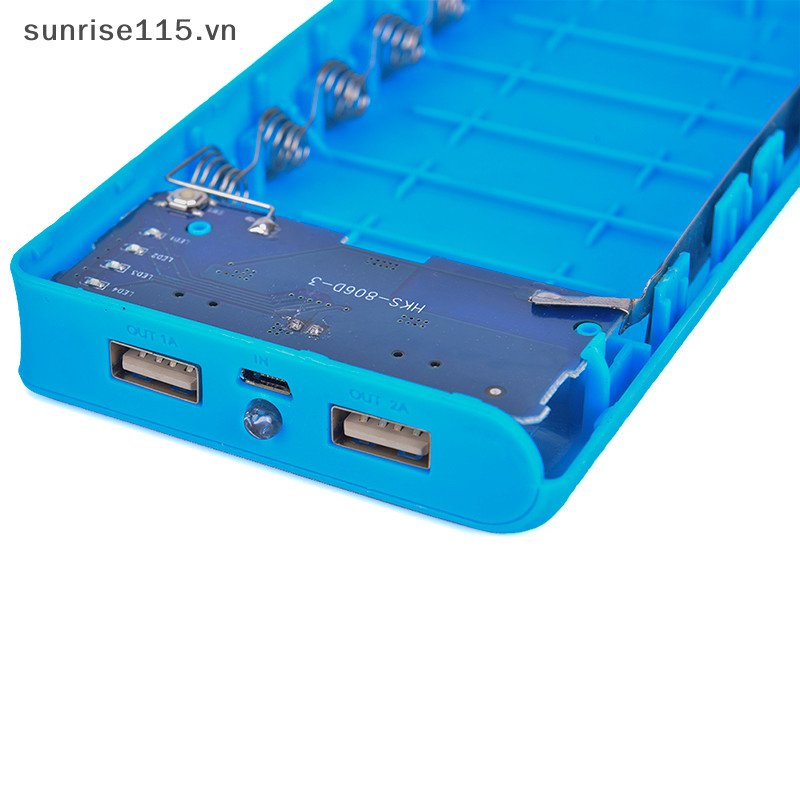 Hộp đựng SRVN 2A 6x18650 Bộ sạc bảng DIY Box Kit.