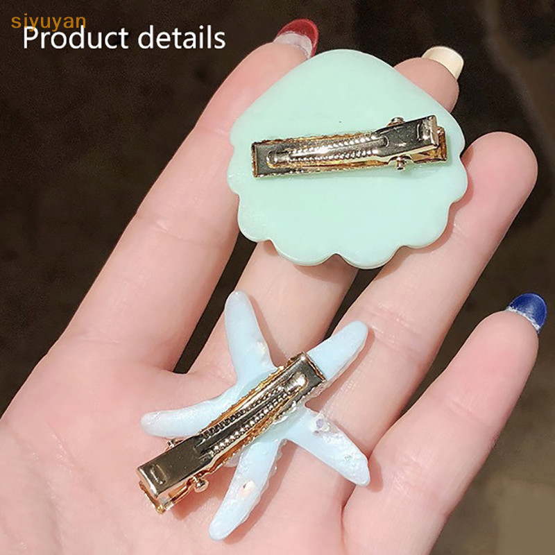 Siyuyan Thanh Lịch Sao Biển Ngôi Sao Kẹp Tóc Cho Nữ Đảng Kẹp Tóc Barrettes Phụ Kiện Tóc VN