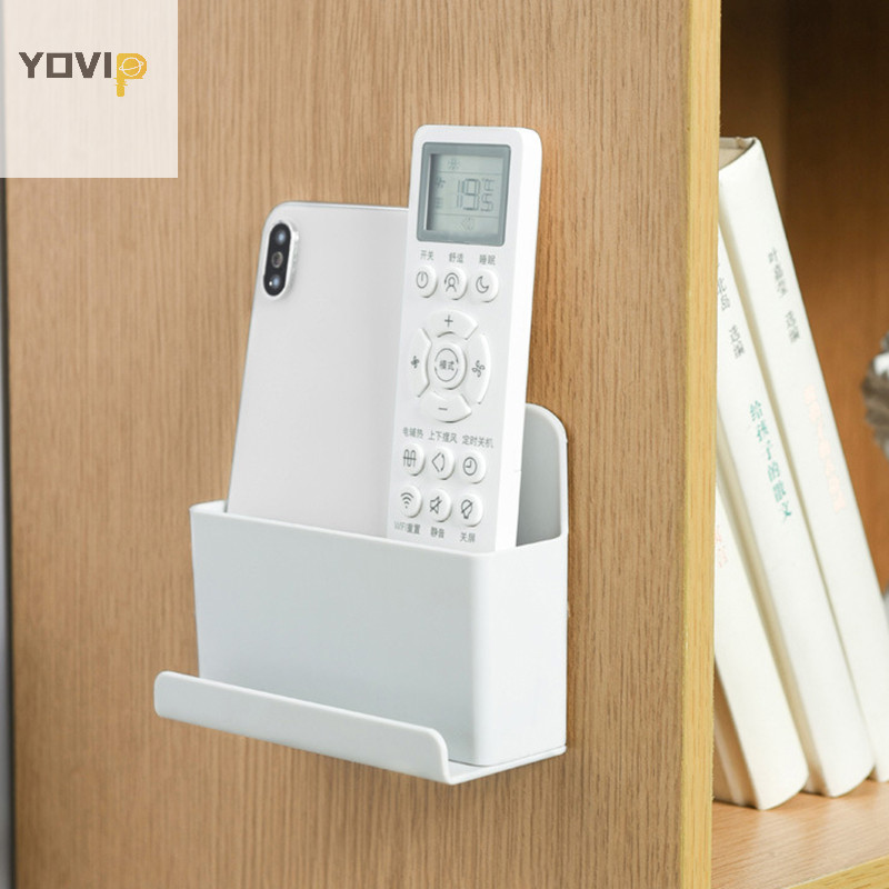 Yovip Điều Khiển Từ Xa Hộp Bảo Quản Điện Thoại Di Động Giá Để Đồ Treo Tường Tổ Chức Điều Khiển Từ Xa Điều Hòa Không Khí Đứng Giá Đỡ VN