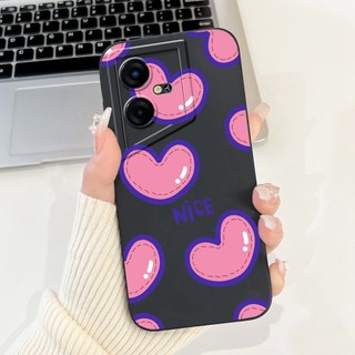 Vỏ Cho Tecno Pova Neo 3 LH6n Vỏ Mềm Họa Tiết Sang Trọng Vỏ Bảo Vệ Ống Kính Vuông Cho Tecno Pova Neo3 2023 Vỏ Điện Thoại
