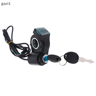[gazi1] Công suất hiển thị điện áp ga ngón tay cái có khóa chìa khóa Boutique