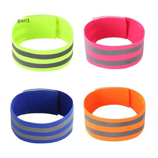 [Gazi1] Dây phản quang Dây đeo tay LED Ánh sáng phản quang Arm Arm Arm Armband Dây đai an toàn cho Boutique
