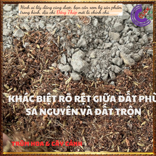 2ký ĐẤT TRỒNG SEN ĐẤT PHÙ SA KHỬ PHÈN🕰Siêu Thị Hoa Và Cây Giống