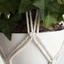 JUNYUE88US Móc treo dây bông Chậu hoa, Giá đỡ chậu hoa thủ công Boho, Sáng tạo bền bỉ Thiết kế rỗng Móc treo cây làm vườn ngoài trời