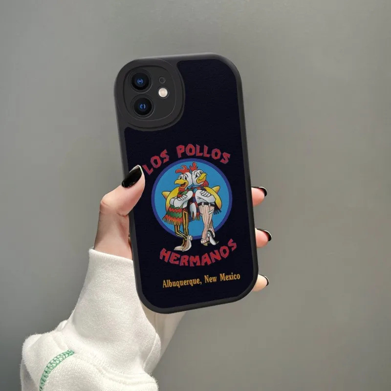 Tp-1 Breaking Bad Ốp Điện Thoại Da Cừu Cho Iphone 14 Pro Max 11 13 12 Mini X Xr Xs 8 6 7 Puls Se Vỏ Di Động Sang Trọng