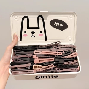 Set 12 Kẹp Tóc Mái Kim Loại Đẹp Thời Trang Hàn Quốc Cho Nữ