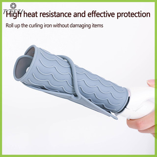 Ptfu Mới 1 al Silicon Chịu Nhiệt Miếng Lót Cách Nhiệt Thảm Cho Tóc Máy Duỗi Nhiệt Uốn Gậy Uốn Sắt Phẳng Mới