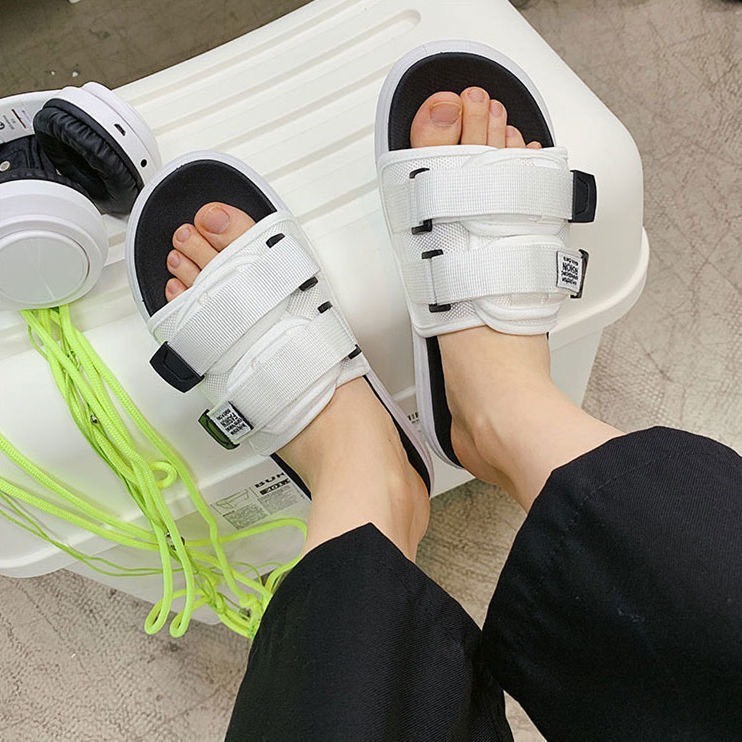 🔥Hàng có sẵn🔥Dép Velcro quai ngang đôi dành cho nam và nữ