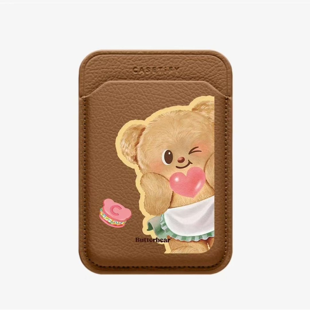 Butterbear Snappy Chủ thẻ Grip Stand Ring Holder SnappyTM Giá đỡ thẻ gương Tương thích từ tính