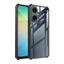 Ốp Điện Thoại Trong Suốt Cho Samsung Galaxy A06 A06S A16 A26 A36 A56 A07 A17 A05 A05S A15 A25 A35 A55 4G 5G Ốp Lưng Màu Đen Chống Rơi Điện Thoại Acrylic Bảo Vệ Toàn Diện