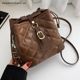 [Mới] Túi đeo chéo nữ mới Túi đeo vai nữ S Túi xô thông thường.