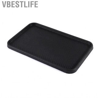VBESTLIFE Bảng điều khiển chống trượt thảm silicon xe điện thoại có thể gập lại khay để thay đổi phím với khả năng tương thích phổ quát bất kỳ phương tiện nào