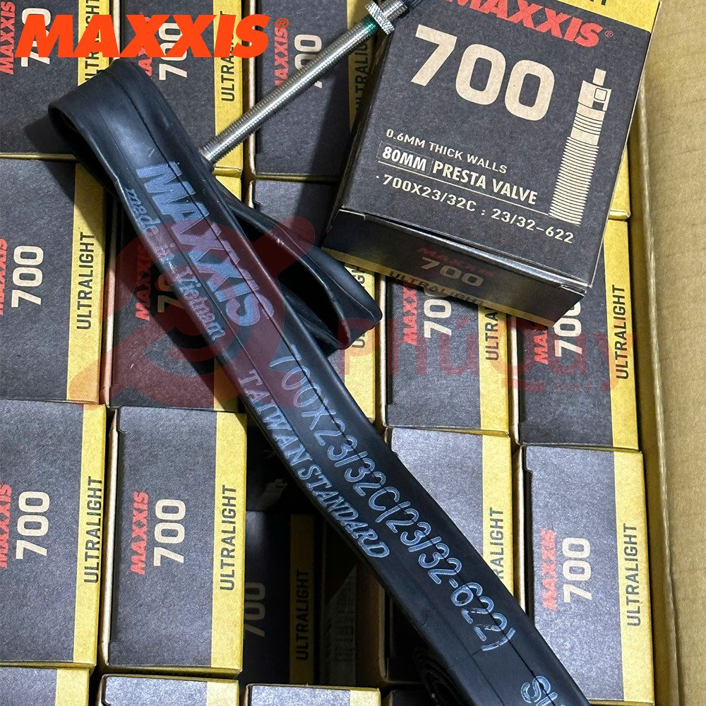 Ruột MAXXIS VN SIÊU MỎNG 700x23/32 FV 80 Chỉ 80gr