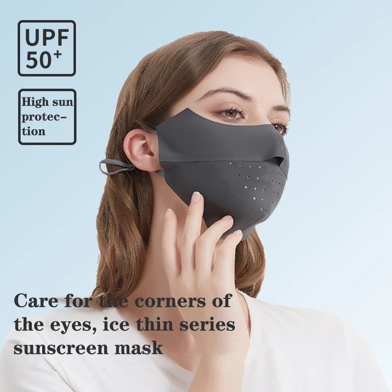 Mặt nạ thoáng khí có thể tái sử dụng dành cho nữ Windbreak Liền mạch Cưỡi nhanh khô Chống bụi