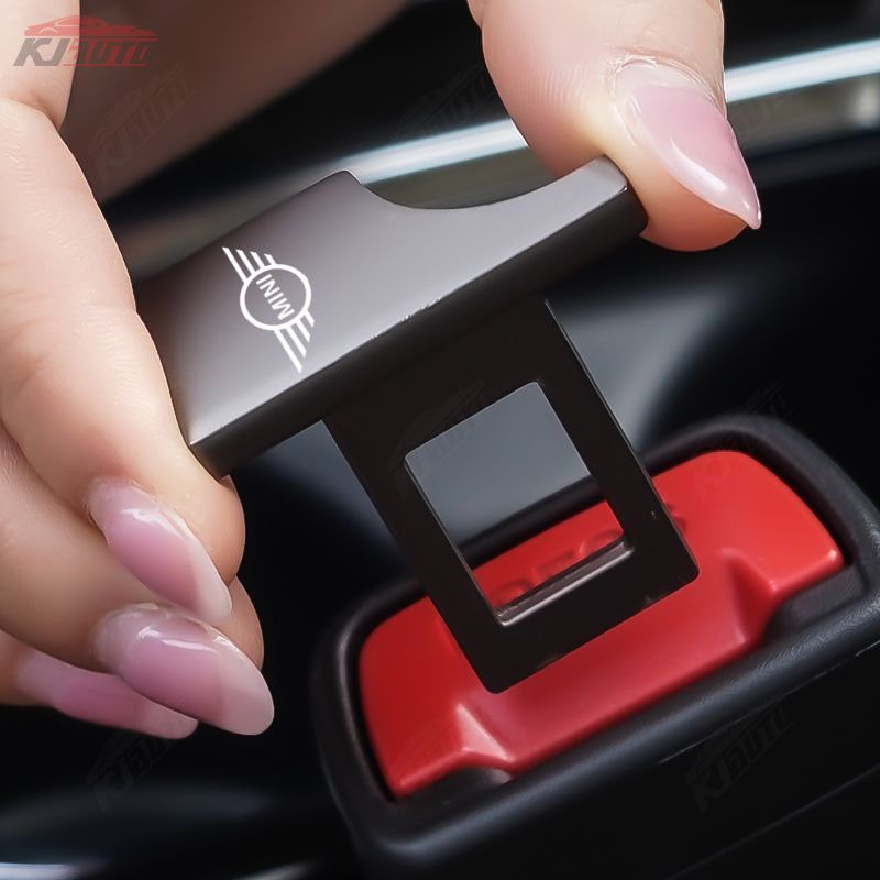 Hợp Kim Kẽm Mini Ẩn Xe An Toàn Dây An Toàn Khóa Kẹp Xe Năng Lượng Mới Báo Động Eliminator Cho Cooper Countryman Clubman Mini Cooper S One D F54 F56 F60 R56 R60