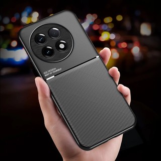 Ốp Da Cho OnePlus Ace 5 Pro 5G 1 + Giá Đỡ Từ Tính Ô Tô Silicon Bảo Vệ Vỏ Điện Thoại Cứng 1 + OnePlusAce5Pro PKR110 PKG110