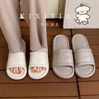 Xixitiao Dép Trong Nhà Dép Dép Dép Đi Trong Nhà Phong Cách Mới Đơn Giản Thoải Mái Màu Trơn Đế Mềm eva