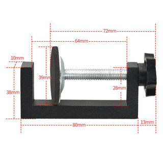 10 57mm Lắp Đặt Tủ Kẹp Ngăn Kéo Cố Định Kẹp Tủ Có Thể Điều Chỉnh Phần Cứng mồi Di Động Ngăn Kéo Phía Trước Kẹp Chế Biến Gỗ nhựa kim loại nhỏ gọn ổn định phù hợp dùng cho gia đình căn hộ văn phòng và không gian nhỏ