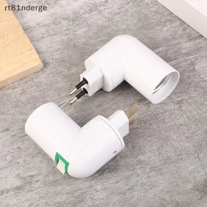 Ge 1Pc E27 Ổ cắm Bóng đèn Bộ chuyển đổi 360 độ Đế đèn có thể điều chỉnh Giá đỡ đèn Bộ chuyển đổi bóng đèn EU US Plug n